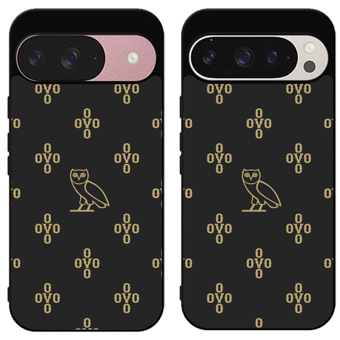Drake ovo Black And Gold Google Pixel 9 | 9 Pro | 9 Pro XL Case