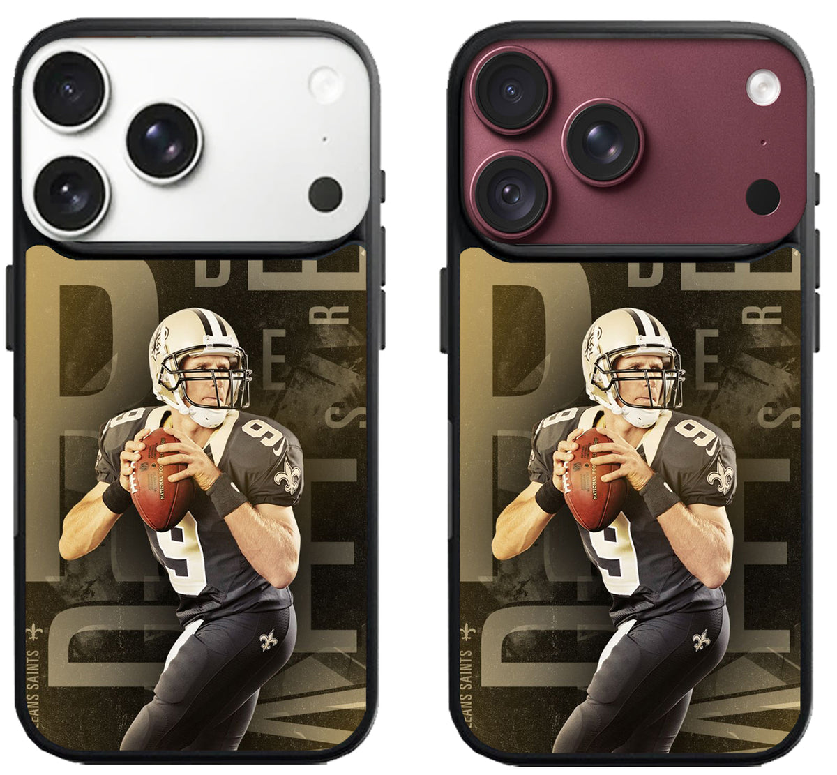 Drew Bress Saint Giants Wallpaper iPhone 18 Pro | 18 Pro Max Case