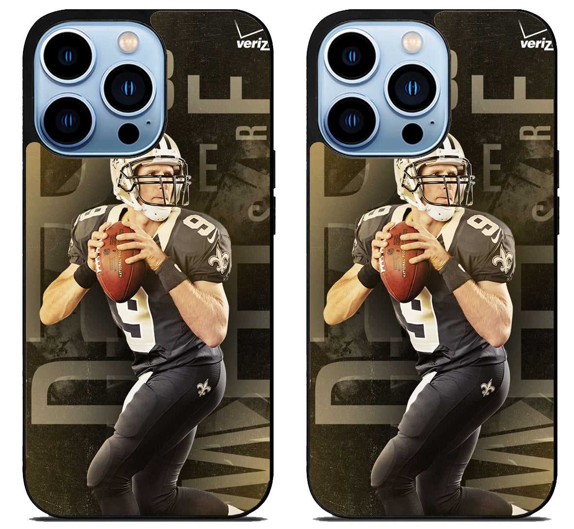 Drew Bress Saint Giants Wallpaper iPhone 15 Pro | iPhone 15 Pro Max Case