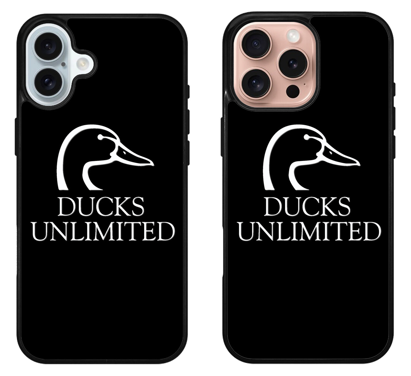 Duck Unlimited Black iPhone 16 | 16 Plus | 16 Pro | 16 Pro Max Case