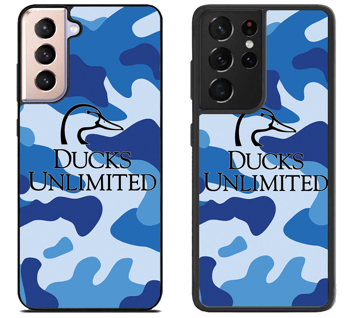 Duck Unlimited Blue Camo Samsung Galaxy S21 | S21 FE | S21+ | S21 Ultra Case