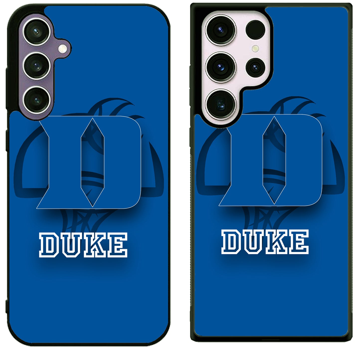 Duke Blue Devils Background Samsung Galaxy S25 | S25 Edge | S25 FE | S25 Plus | S25 Ultra Case