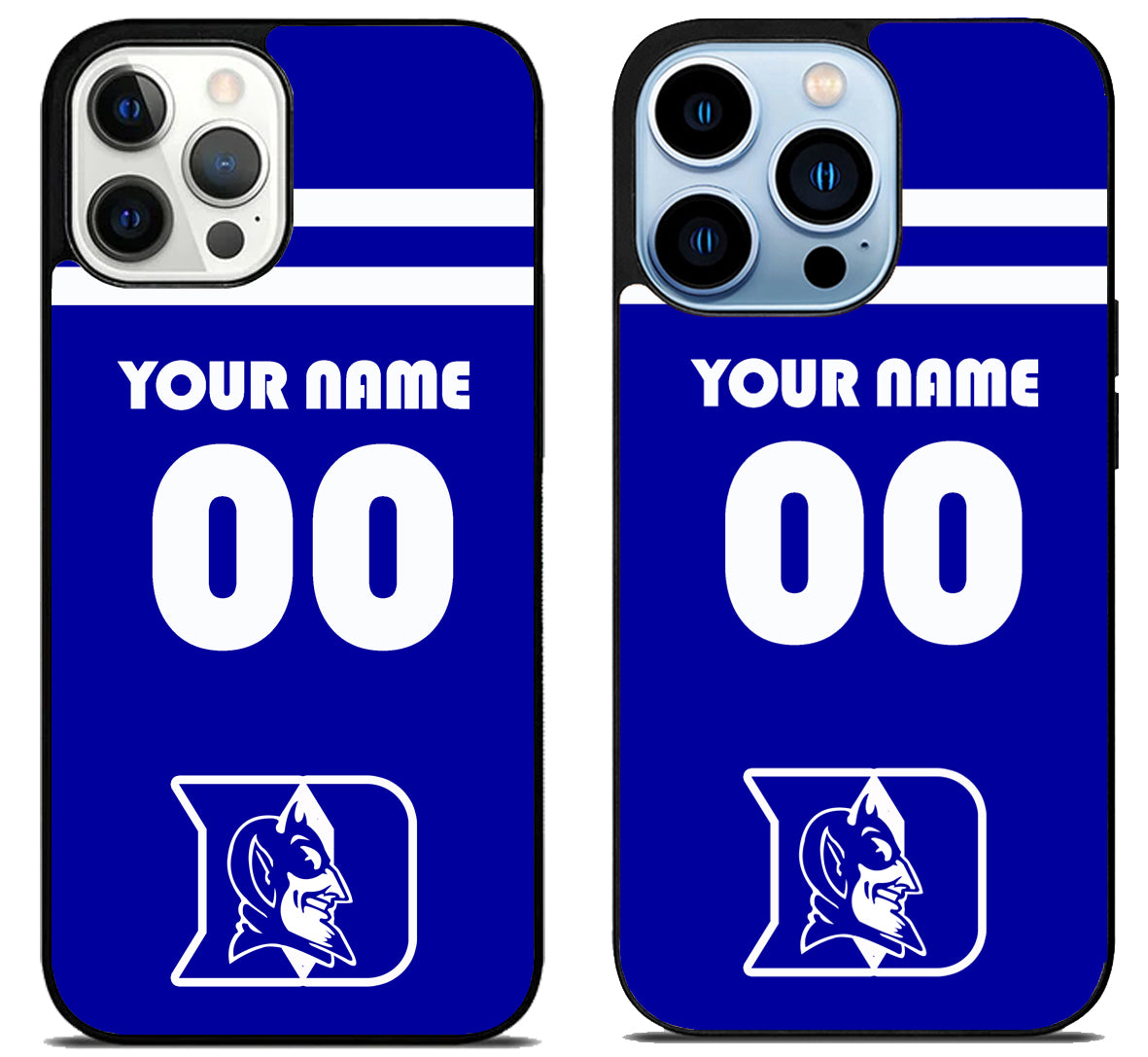 Custom Personalized Duke Blue Devils iPhone 15 Pro | iPhone 15 Pro Max Case