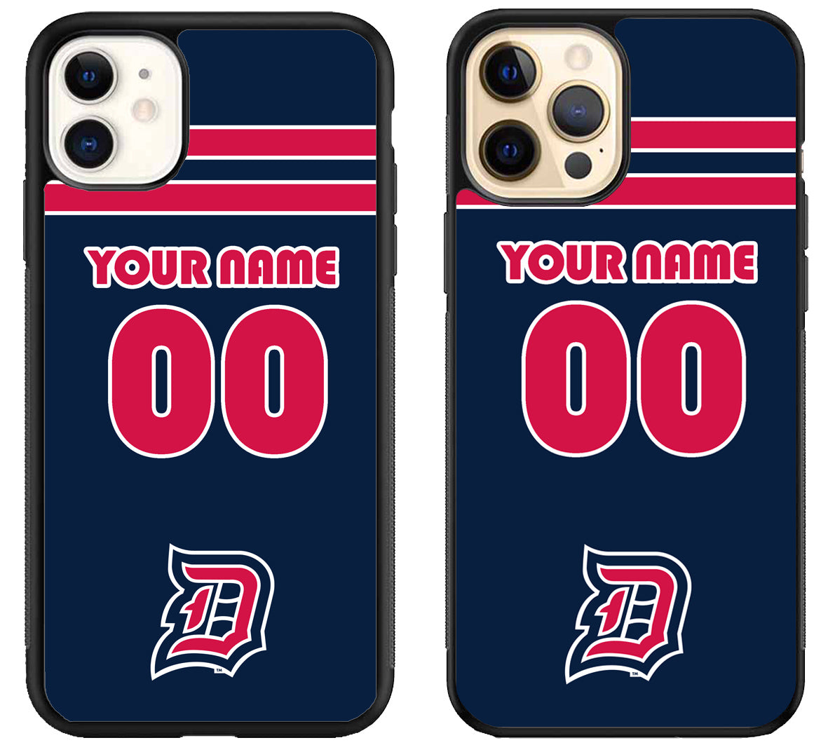 Custom Personalized Duquesne Dukes iPhone 12 | 12 Mini | 12 Pro | 12 Pro Max Case