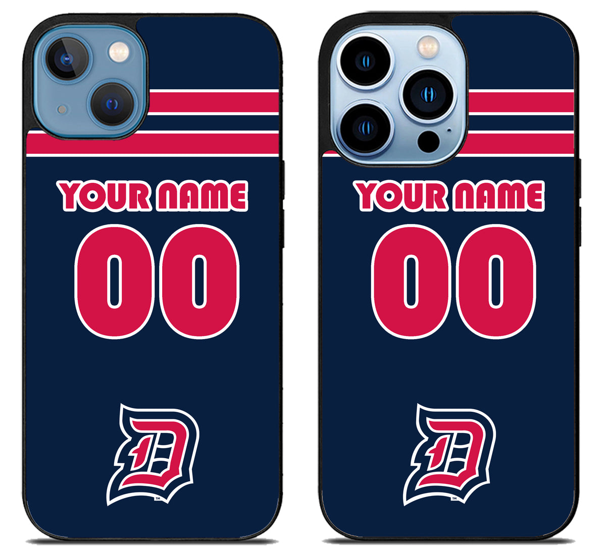 Custom Personalized Duquesne Dukes iPhone 13 | 13 Mini | 13 Pro | 13 Pro Max Case