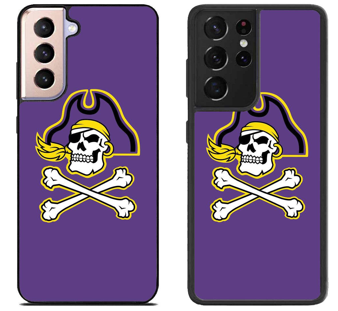 East Carolina Pirates Logo Samsung Galaxy S21 | S21 FE | S21+ | S21 Ultra Case
