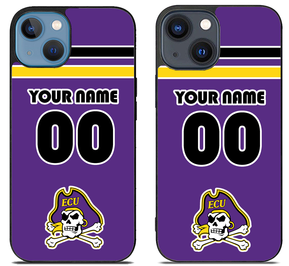 Custom Personalized East Carolina Pirates iPhone 15 | iPhone 15 Plus Case