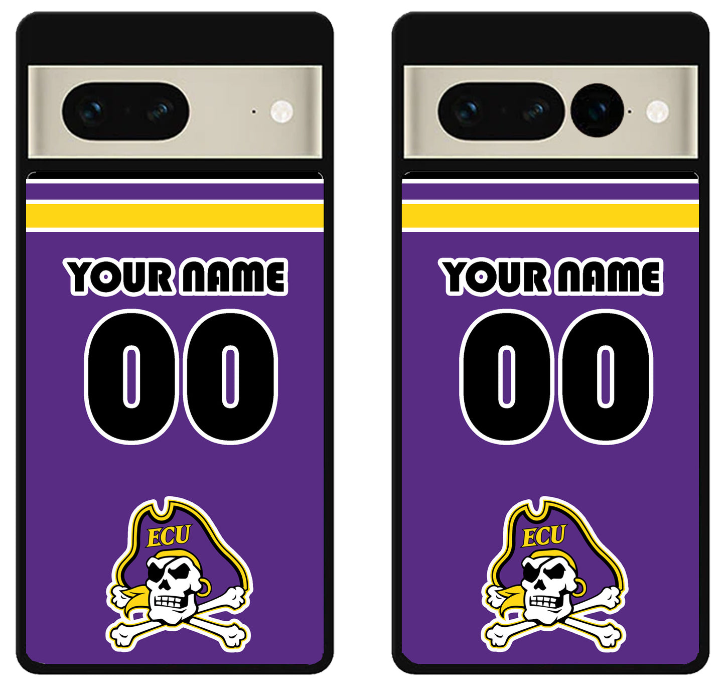 Custom Personalized East Carolina Pirates Google Pixel 7 | 7 Pro Case