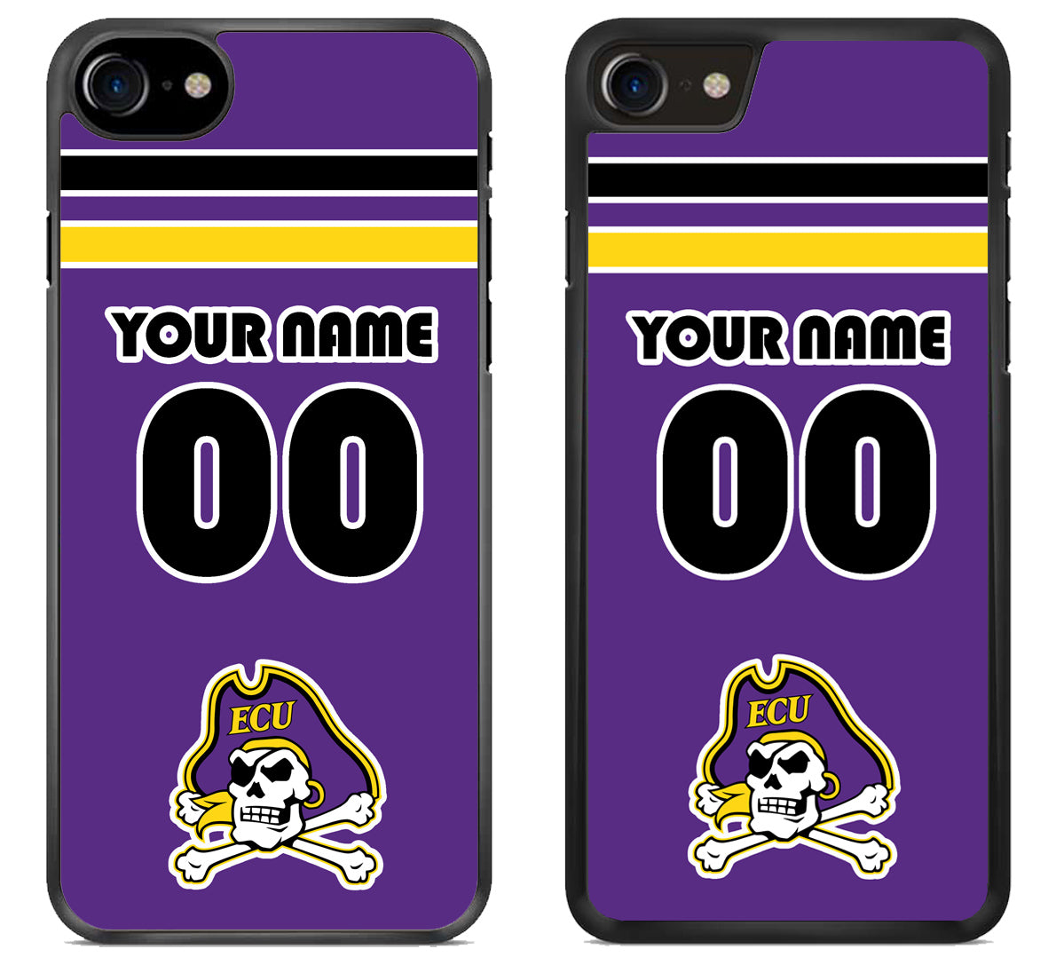 Custom Personalized East Carolina Pirates iPhone SE 2020 | iPhone SE 2022 Case