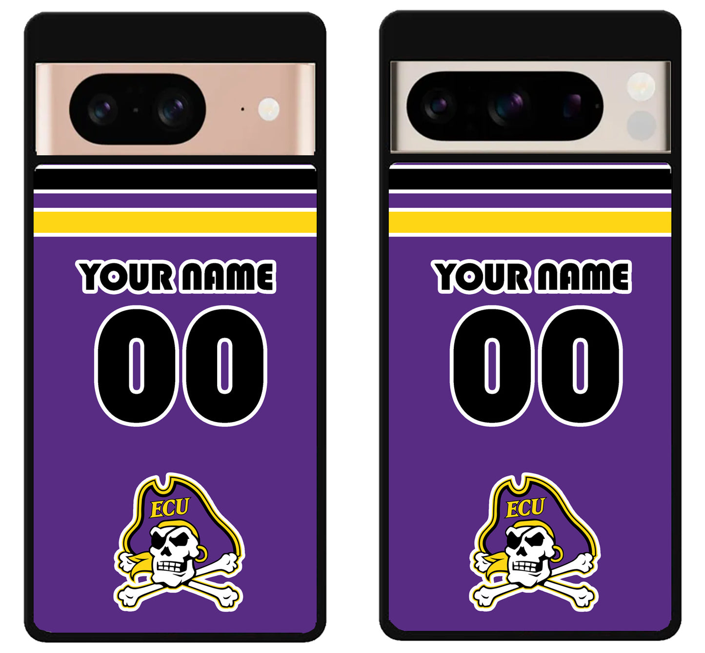 Custom Personalized East Carolina Pirates Google Pixel 8 | 8 Pro Case
