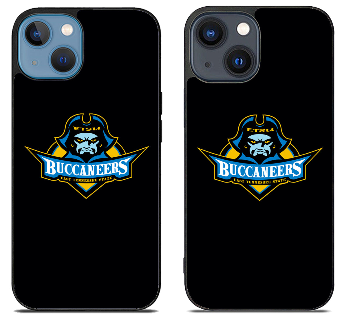 East Tennessee State Buccaneers Black iPhone 15 | iPhone 15 Plus Case