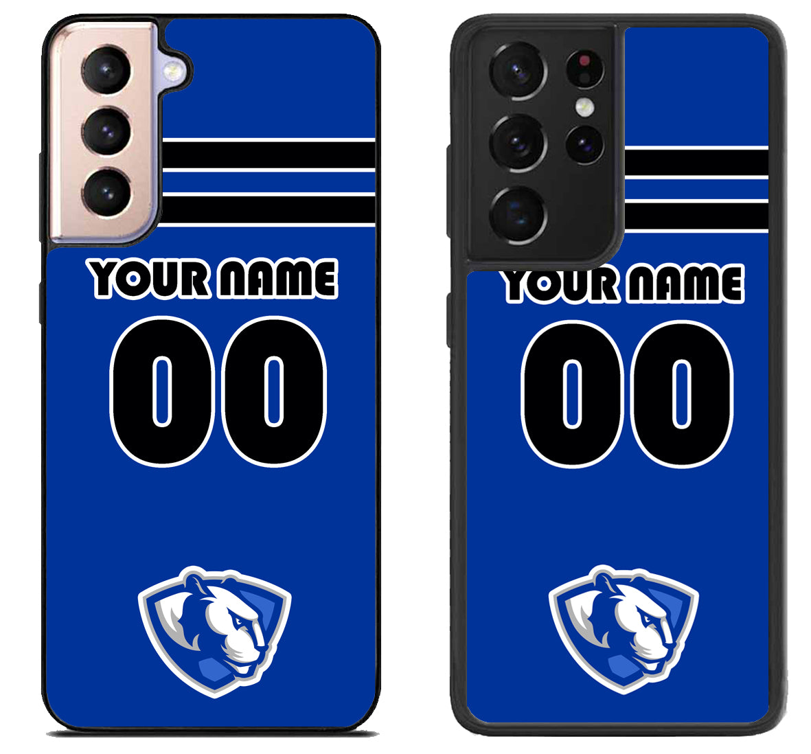 Custom Personalized Eastern Illinois Panthers Samsung Galaxy S21 | S21 FE | S21+ | S21 Ultra Case