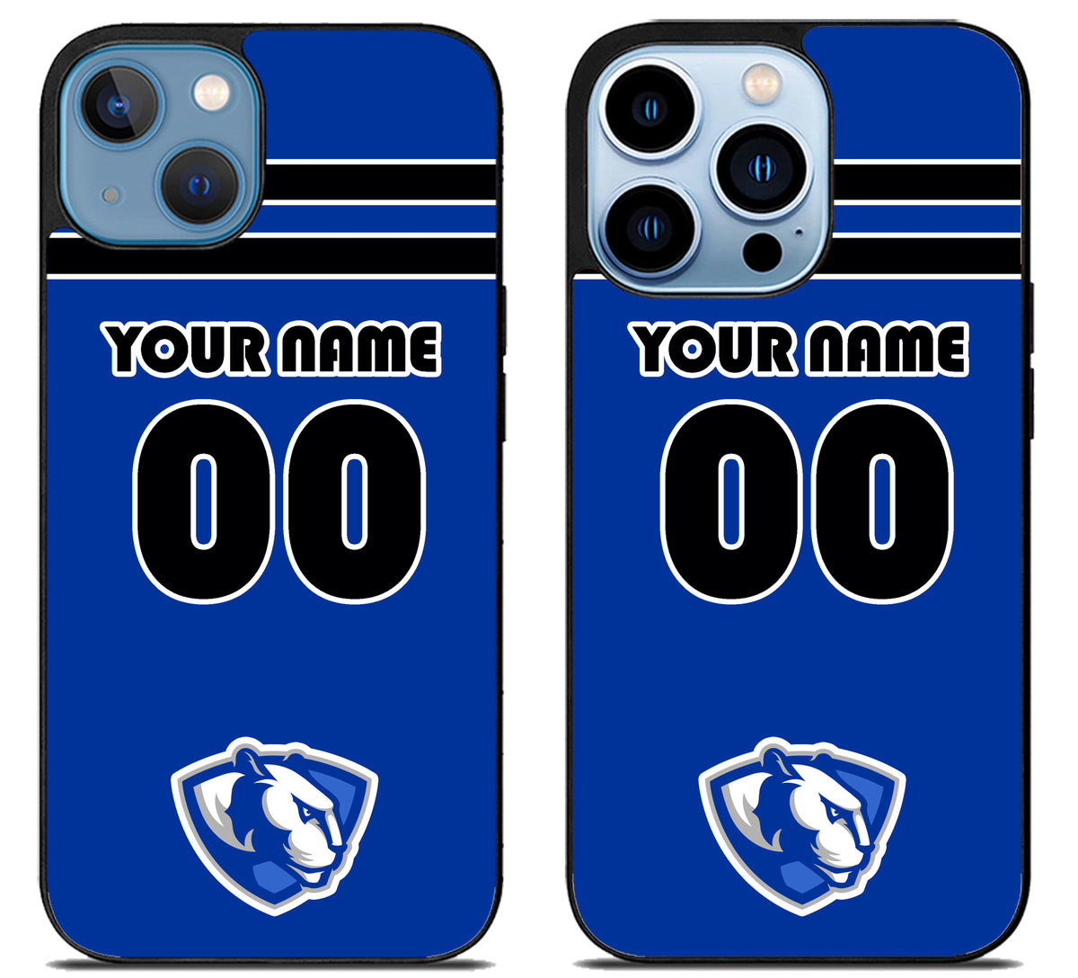 Custom Personalized Eastern Illinois Panthers iPhone 13 | 13 Mini | 13 Pro | 13 Pro Max Case
