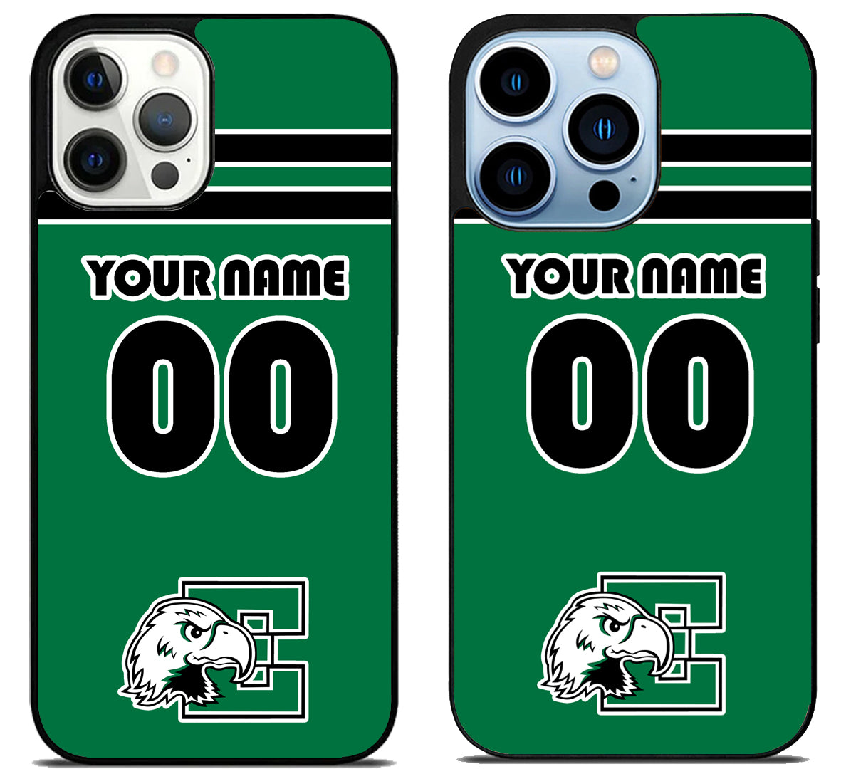 Custom Personalized Eastern Michigan Eagles iPhone 15 Pro | iPhone 15 Pro Max Case