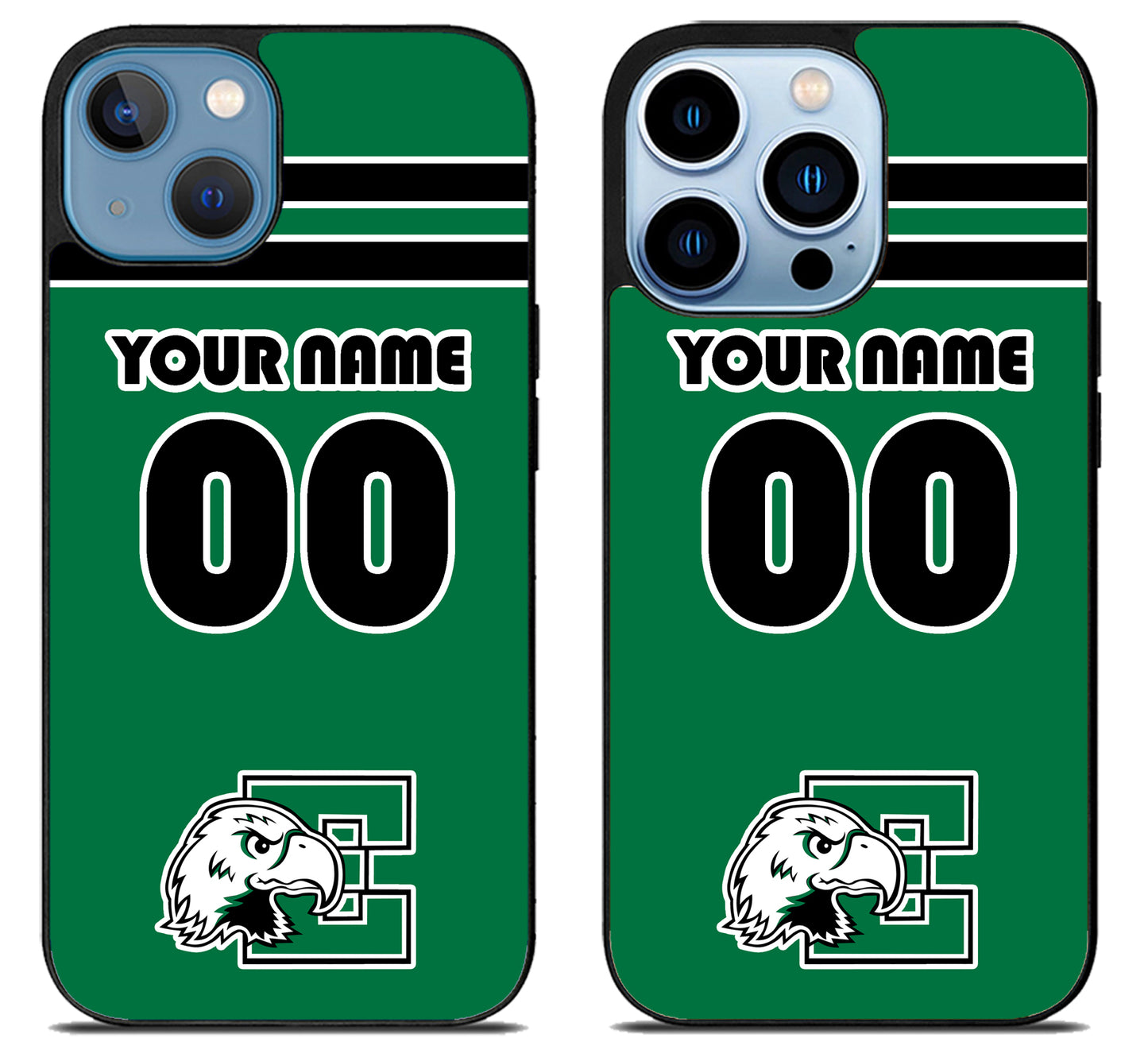 Custom Personalized Eastern Michigan Eagles iPhone 13 | 13 Mini | 13 Pro | 13 Pro Max Case