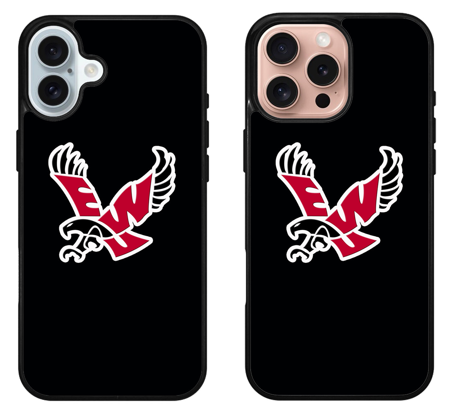 Eastern Washington Eagles Black iPhone 16 | 16 Plus | 16 Pro | 16 Pro Max Case