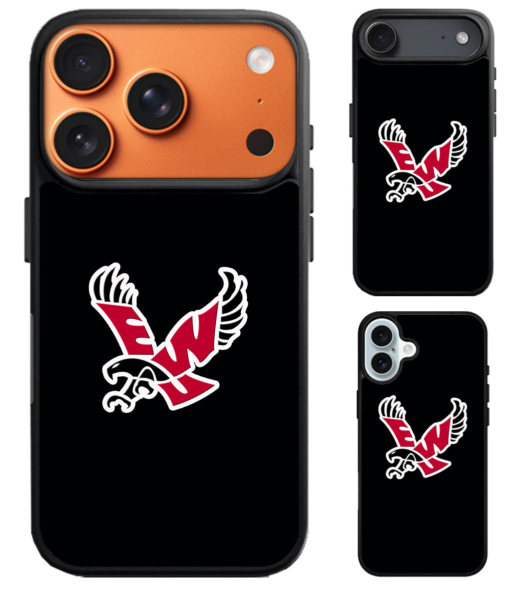 Eastern Washington Eagles Black iPhone Air | iPhone 17 | 17 Pro | 17 Pro Max Case
