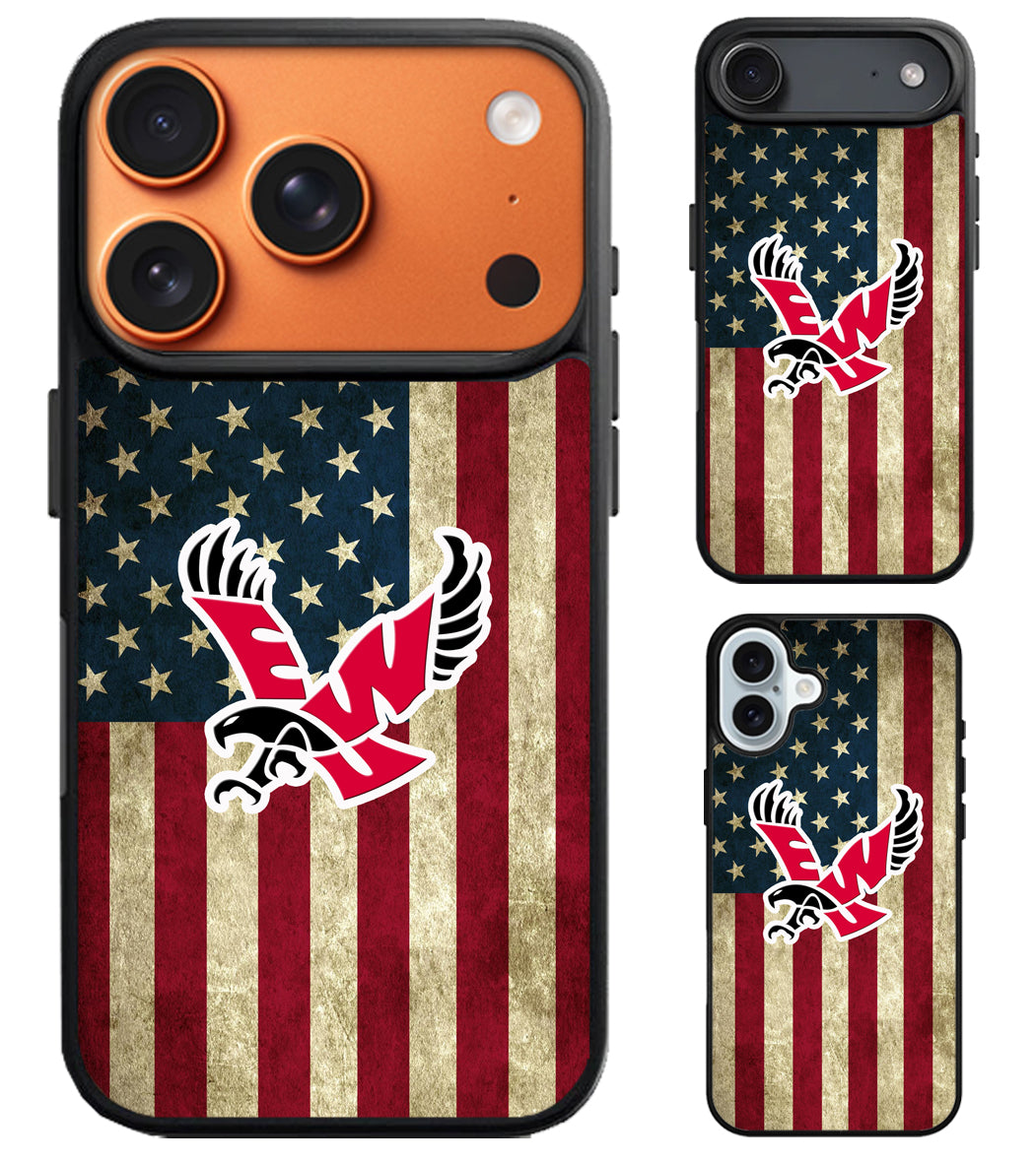 Eastern Washington Eagles Flag iPhone Air | iPhone 17 | 17 Pro | 17 Pro Max Case