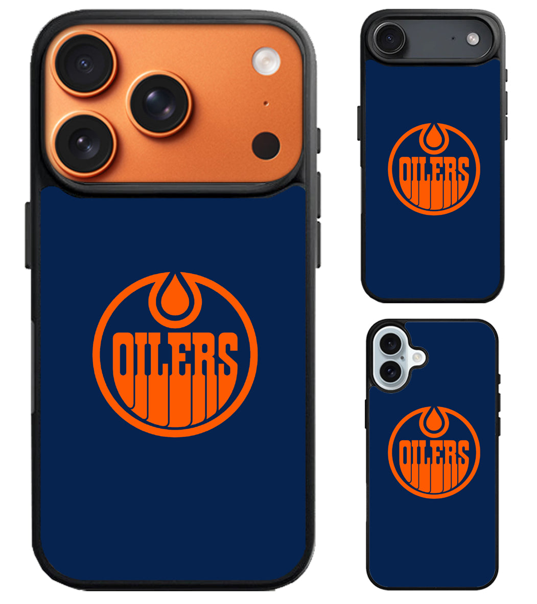 Edmonton Oilers Blue iPhone Air | iPhone 17 | 17 Pro | 17 Pro Max Case
