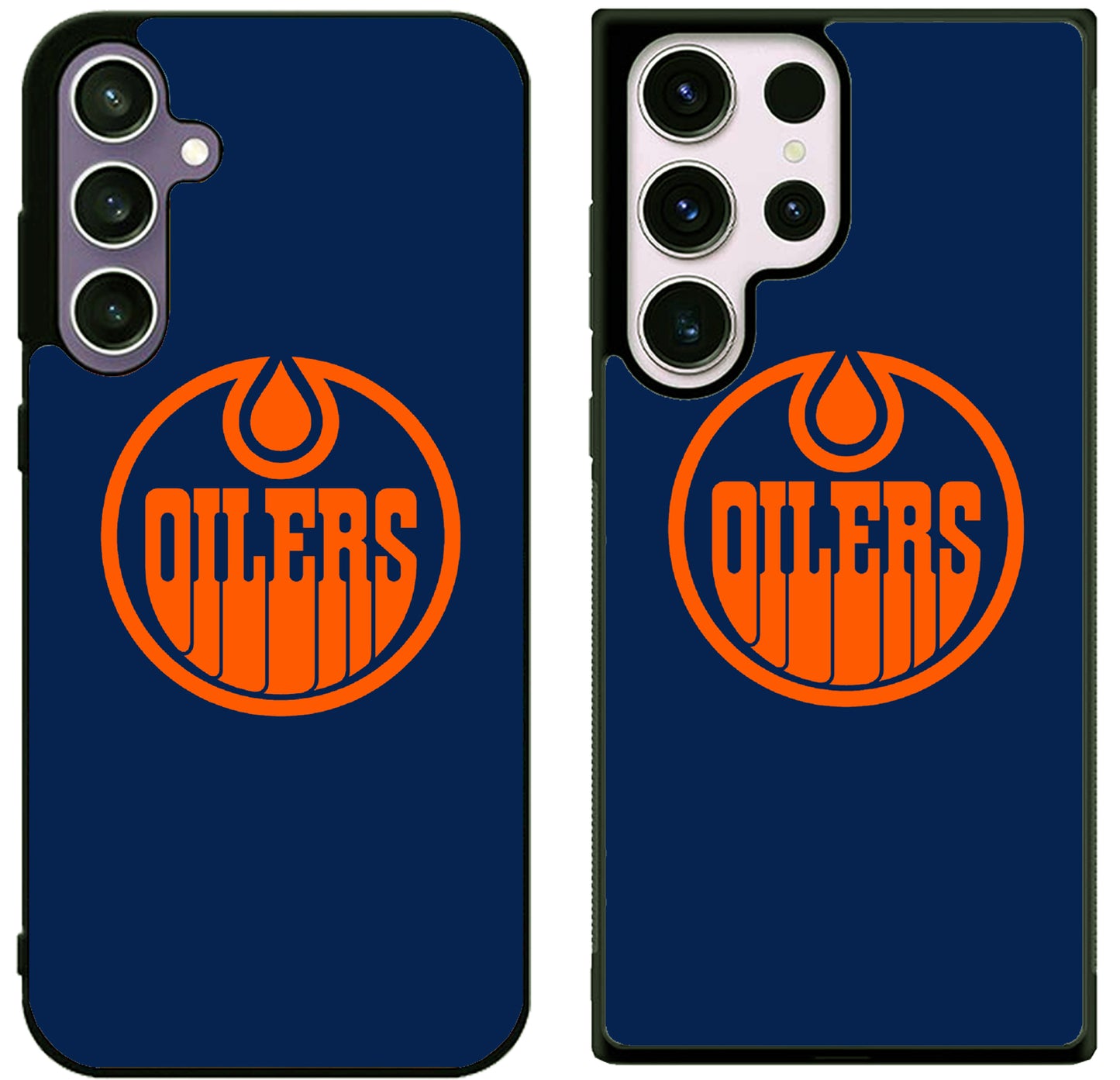 Edmonton Oilers Blue Samsung Galaxy S25 | S25 Edge | S25 FE | S25 Plus | S25 Ultra Case