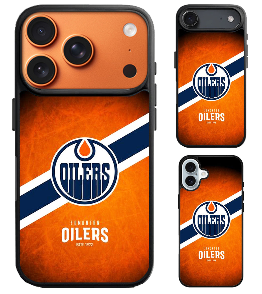 Edmonton Oilers Logo Cool iPhone Air | iPhone 17 | 17 Pro | 17 Pro Max Case