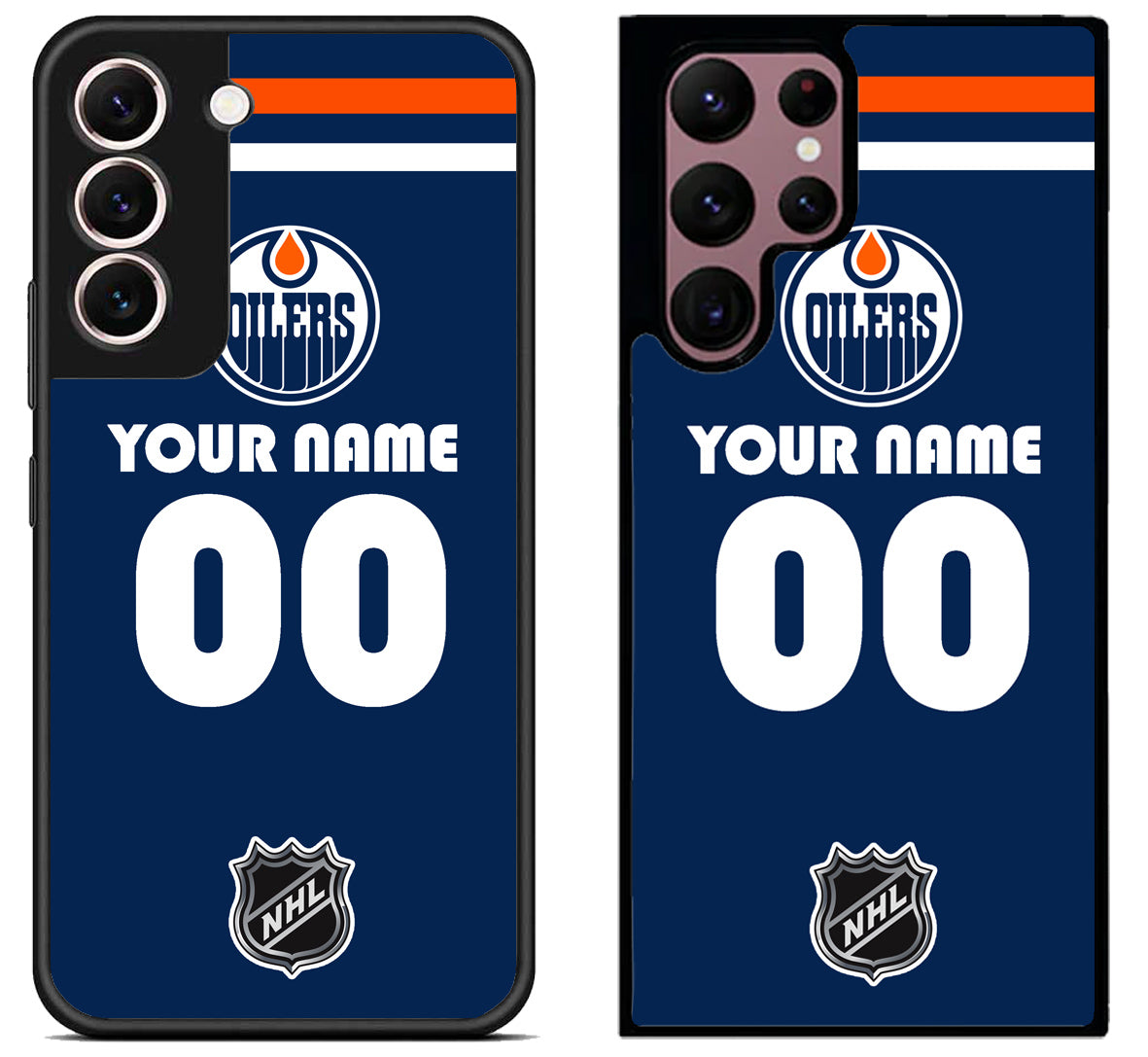 Custom Personalized Edmonton Oilers NHL Samsung Galaxy S22 | S22+ | S22 Ultra Case