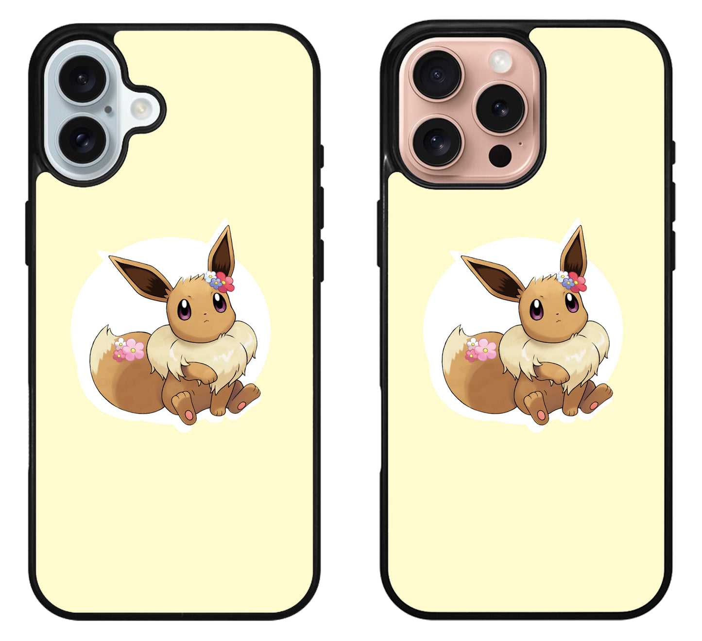 Eevee Pokemon Cover Cute iPhone 16 | 16 Plus | 16 Pro | 16 Pro Max Case