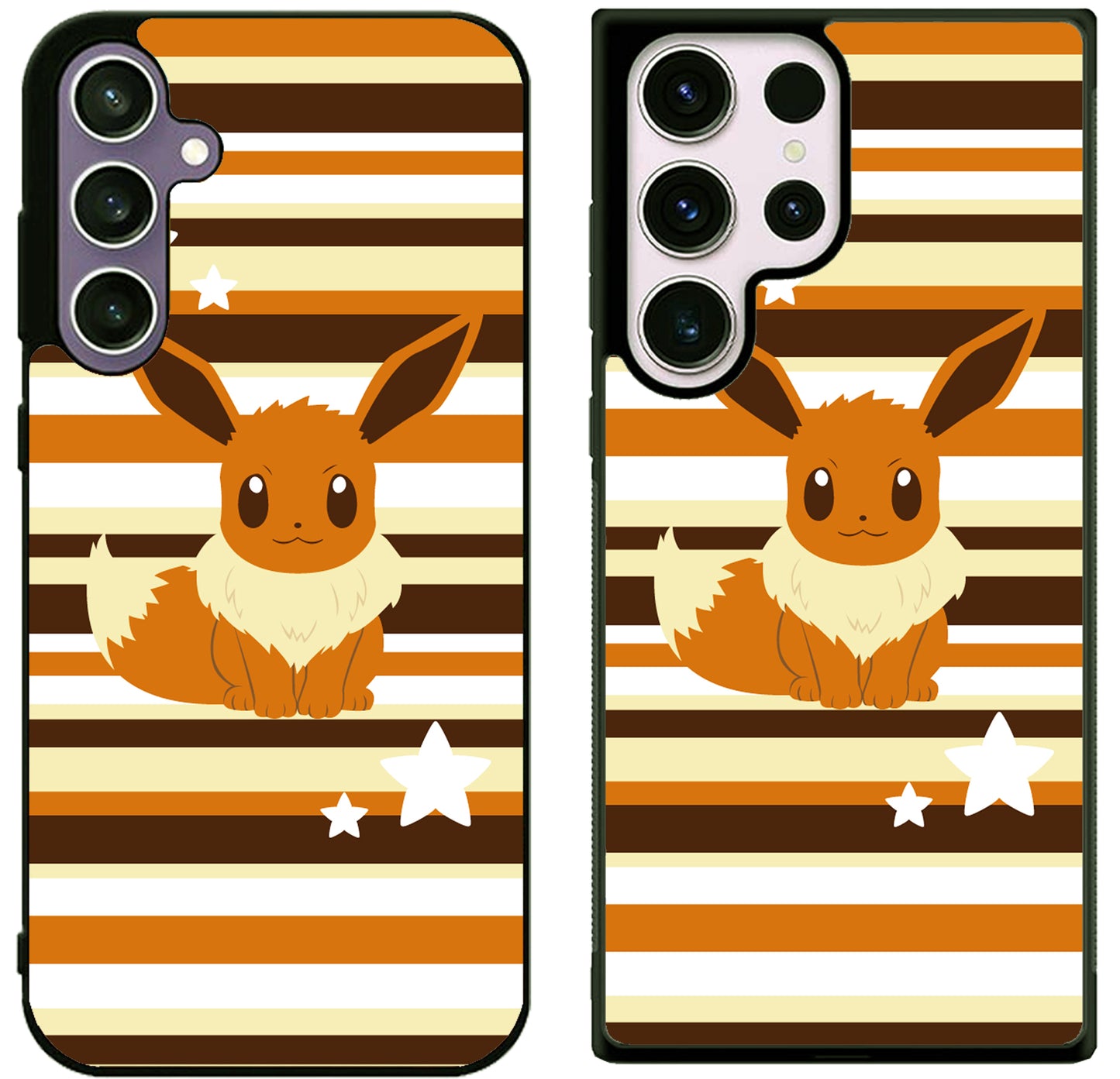Eevee Pokemon Cute Samsung Galaxy S25 | S25 Edge | S25 FE | S25 Plus | S25 Ultra Case