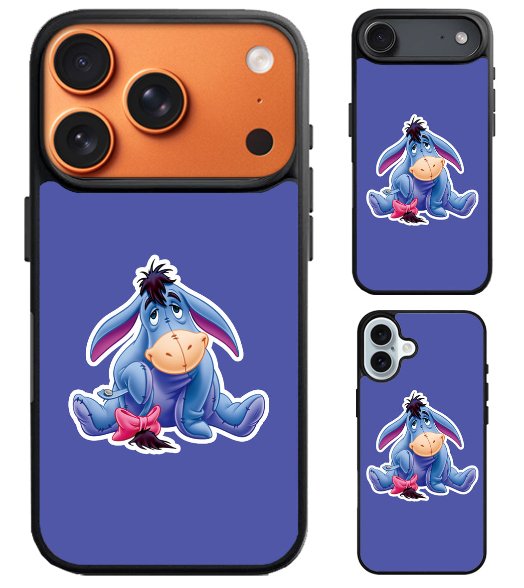 Eeyore Blue iPhone Air | iPhone 17 | 17 Pro | 17 Pro Max Case