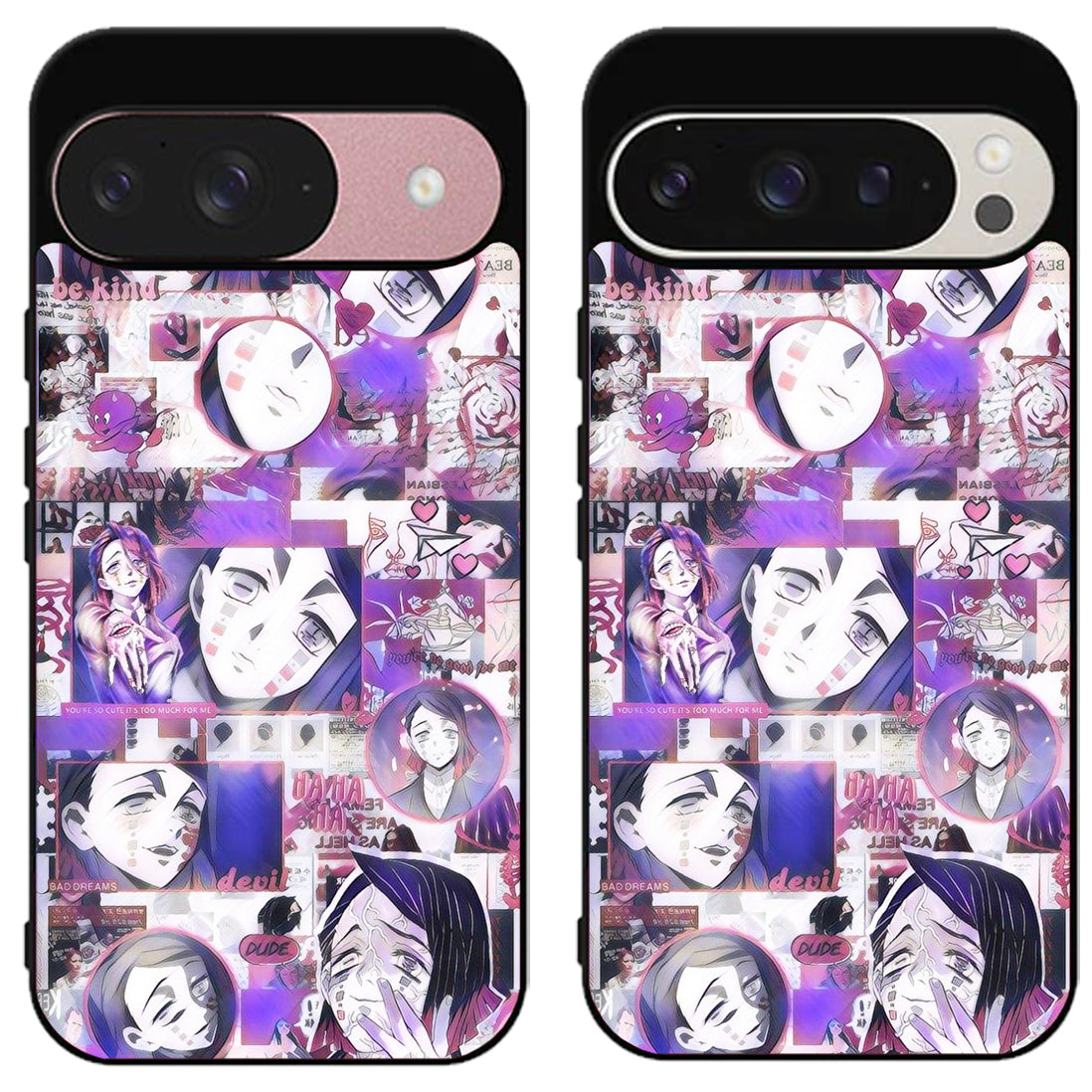 Enmu Collage Demon Slayer Google Pixel 9 | 9 Pro | 9 Pro XL Case