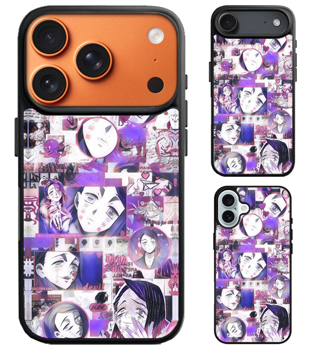 Enmu Collage Demon Slayer iPhone Air | iPhone 17 | 17 Pro | 17 Pro Max Case