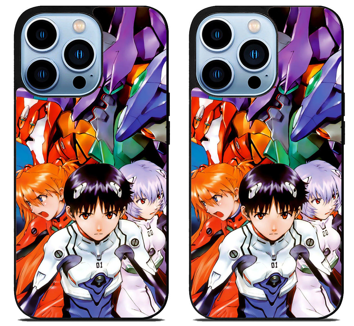 Evangelion Anime Wallpaper iPhone 15 Pro | iPhone 15 Pro Max Case