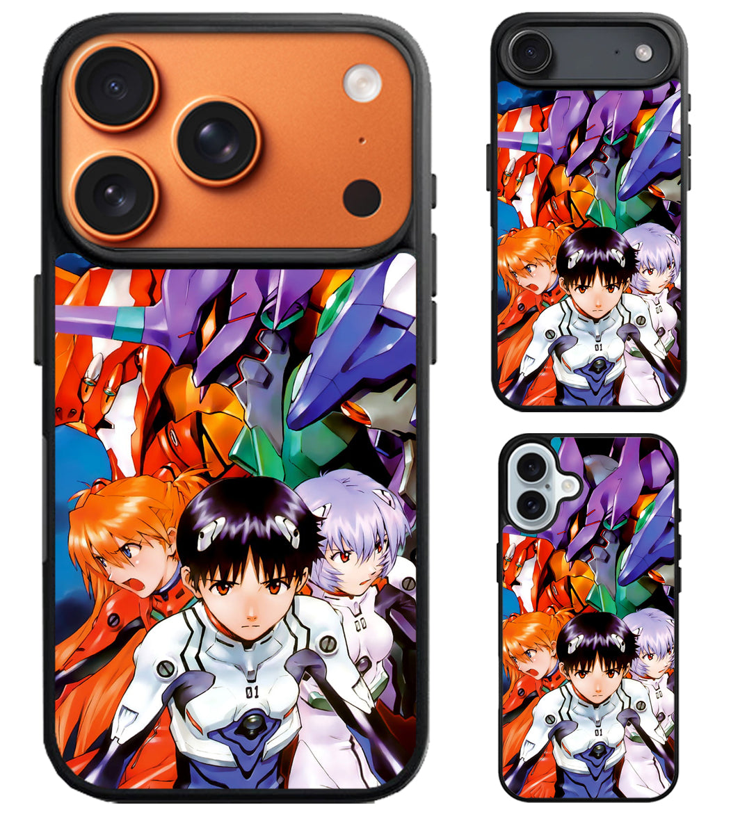 Evangelion Anime Wallpaper iPhone Air | iPhone 17 | 17 Pro | 17 Pro Max Case
