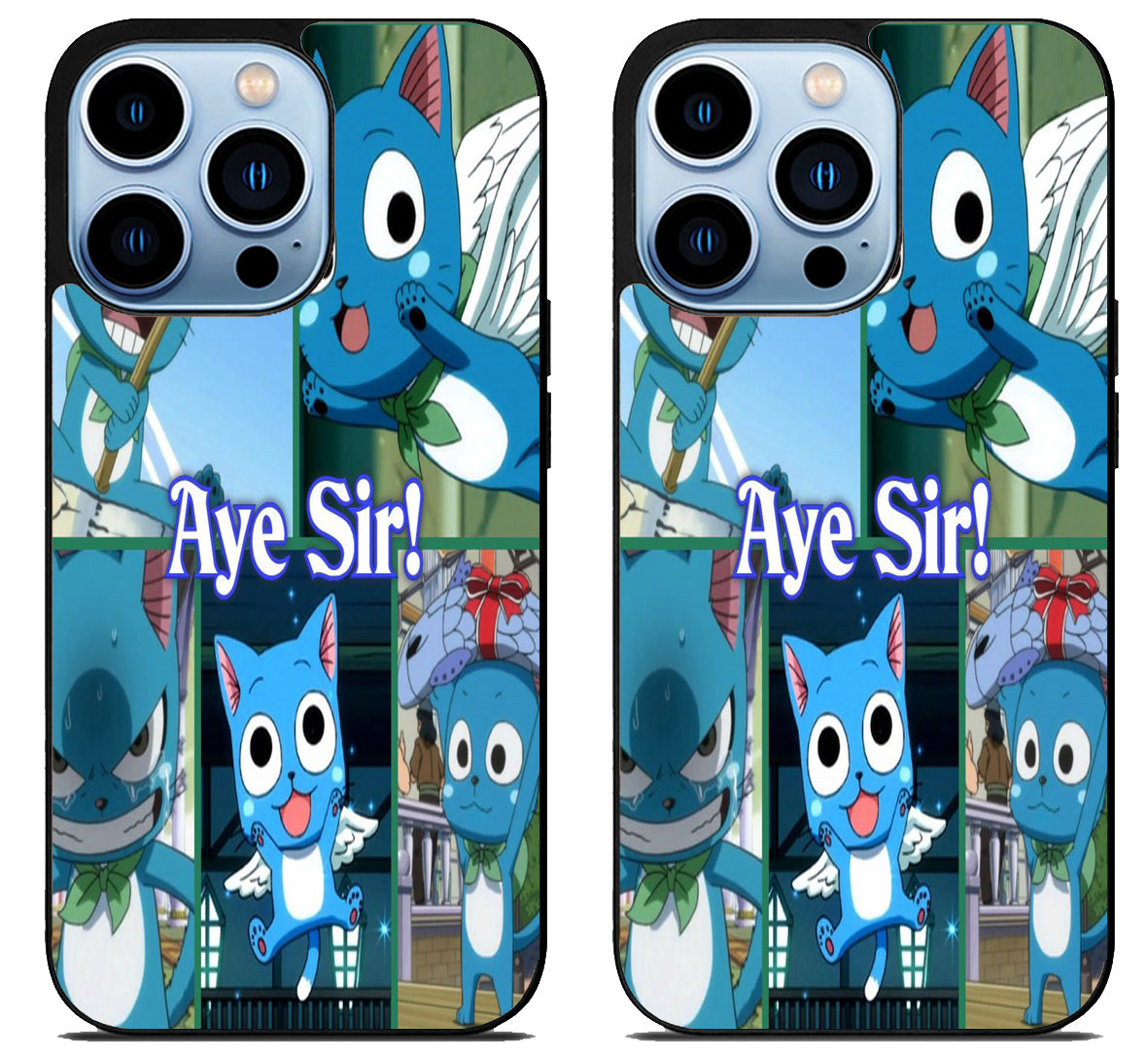 Fairy Tail Cat Collage iPhone 15 Pro | iPhone 15 Pro Max Case