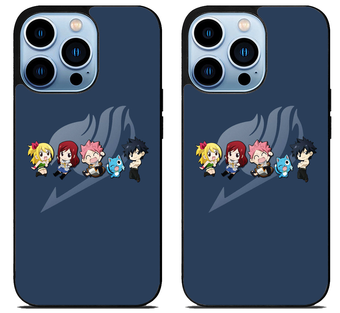 Fairy Tail Chibi Cover iPhone 15 Pro | iPhone 15 Pro Max Case