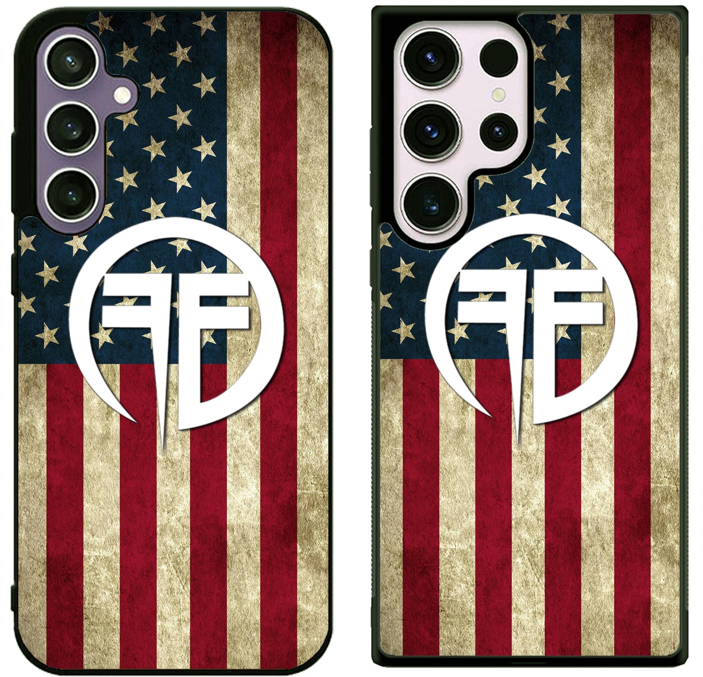 Fear Factory Logo Flag Samsung Galaxy S25 | S25 Edge | S25 FE | S25 Plus | S25 Ultra Case