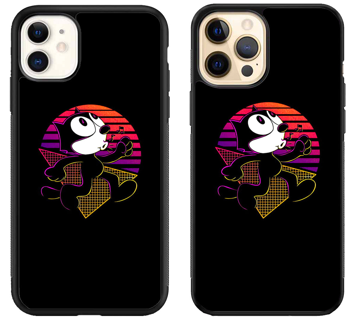 Felix the Cat Keep Walking iPhone 12 | 12 Mini | 12 Pro | 12 Pro Max Case