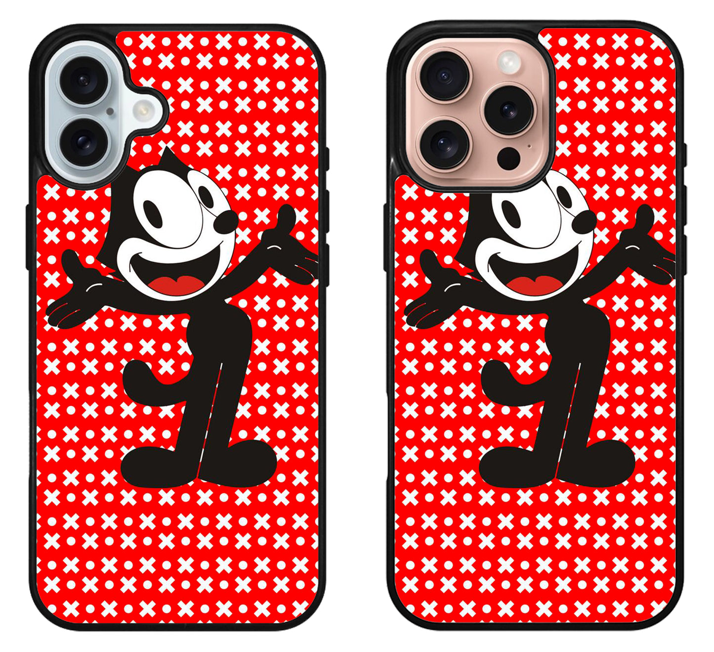 Felix the Cat Red iPhone 16 | 16 Plus | 16 Pro | 16 Pro Max Case
