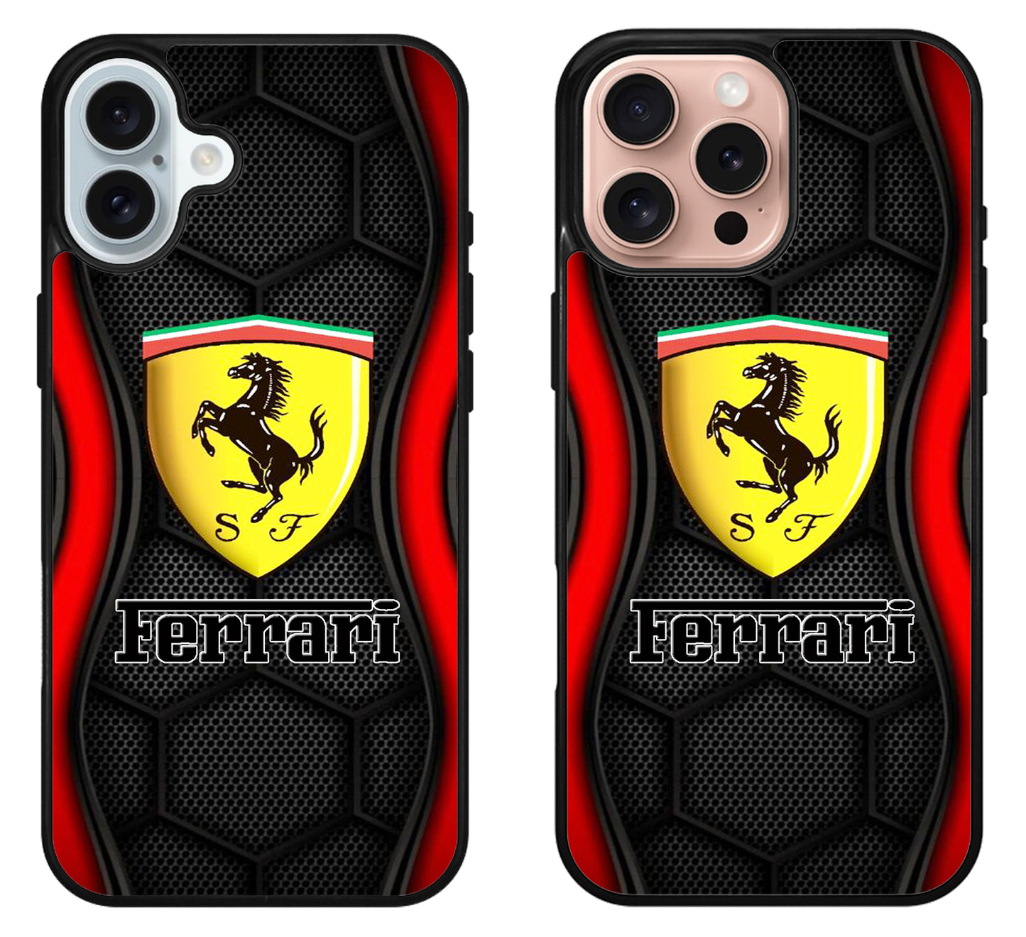 Ferrari Logo Spyder iPhone 16 | 16 Plus | 16 Pro | 16 Pro Max Case