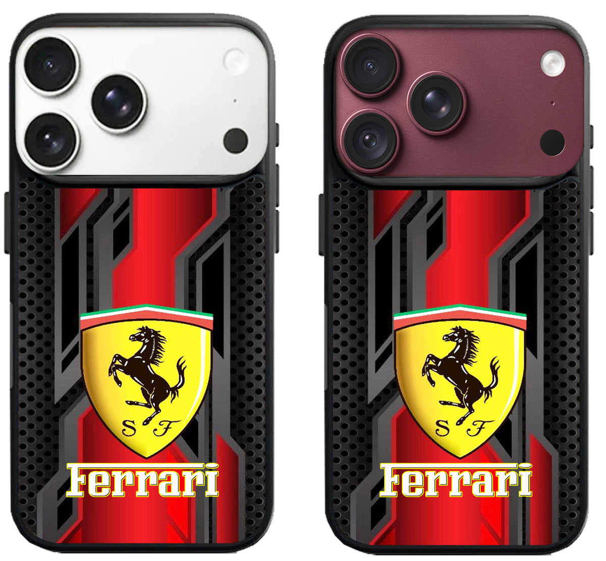 Ferrari Logo Metallic iPhone 18 Pro | 18 Pro Max Case