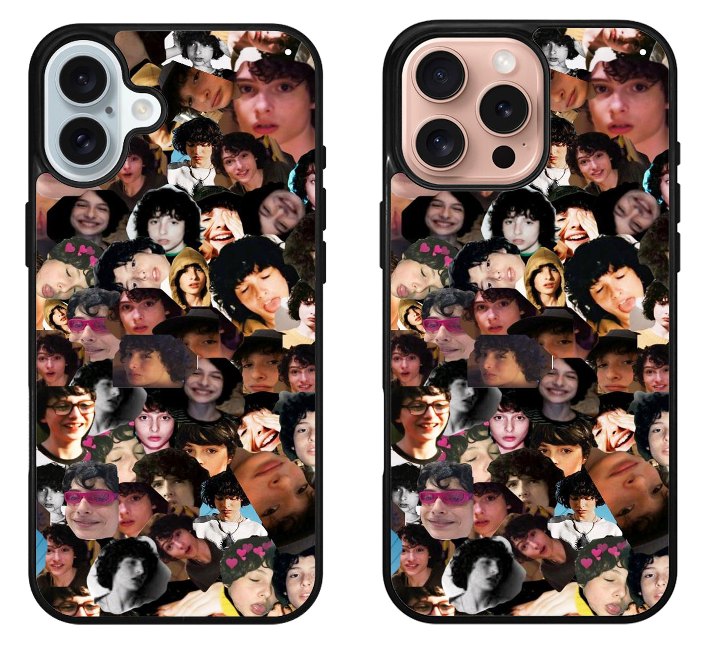 Finn Wolfhard Collage iPhone 16 | 16 Plus | 16 Pro | 16 Pro Max Case