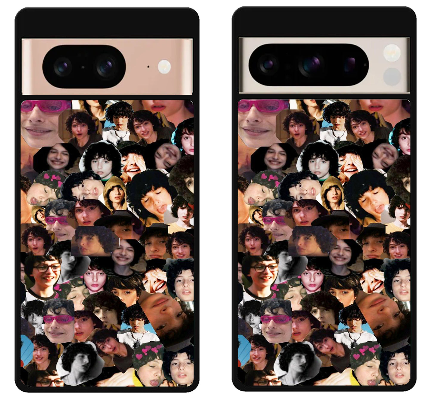 Finn Wolfhard Collage Google Pixel 8 | 8 Pro Case