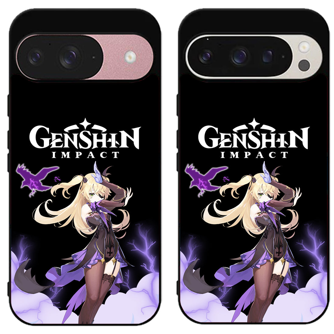 Fischl Genshin Impact Google Pixel 9 | 9 Pro | 9 Pro XL Case