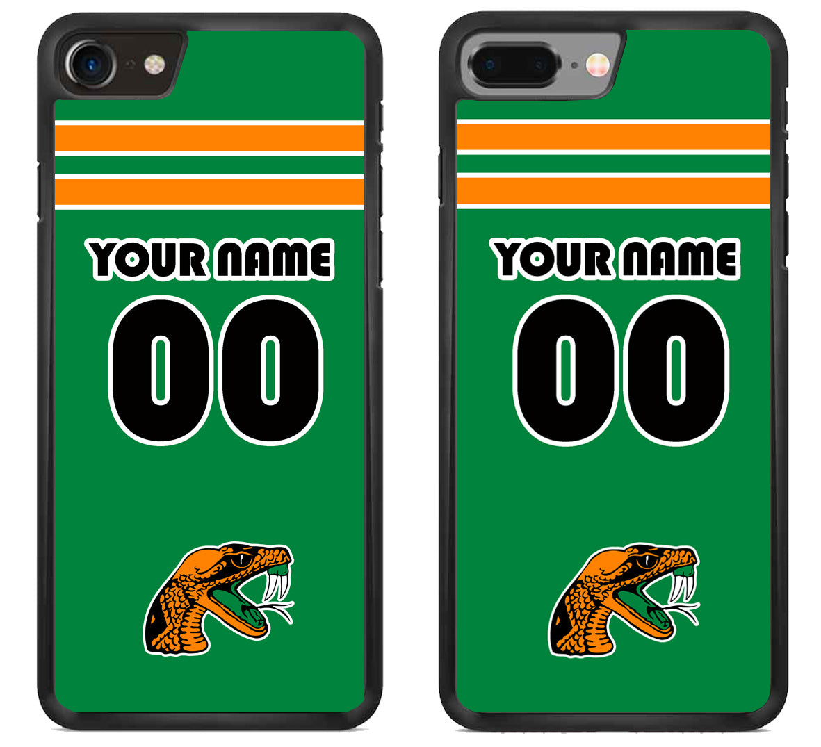 Custom Personalized Florida A&M Rattlers iPhone 8 | 8 Plus Case