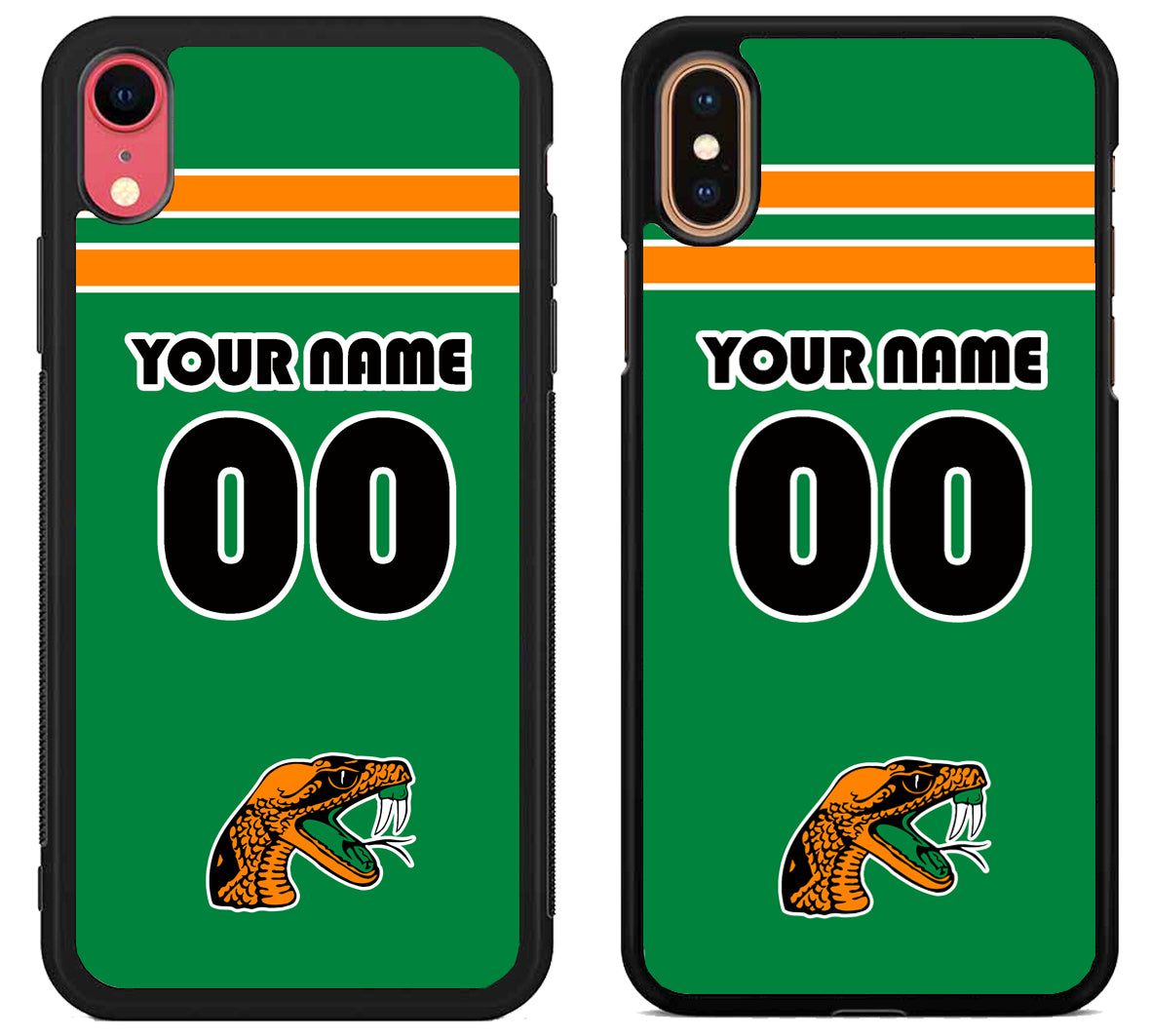 Custom Personalized Florida A&M Rattlers iPhone X | Xs | Xr | Xs Max Case