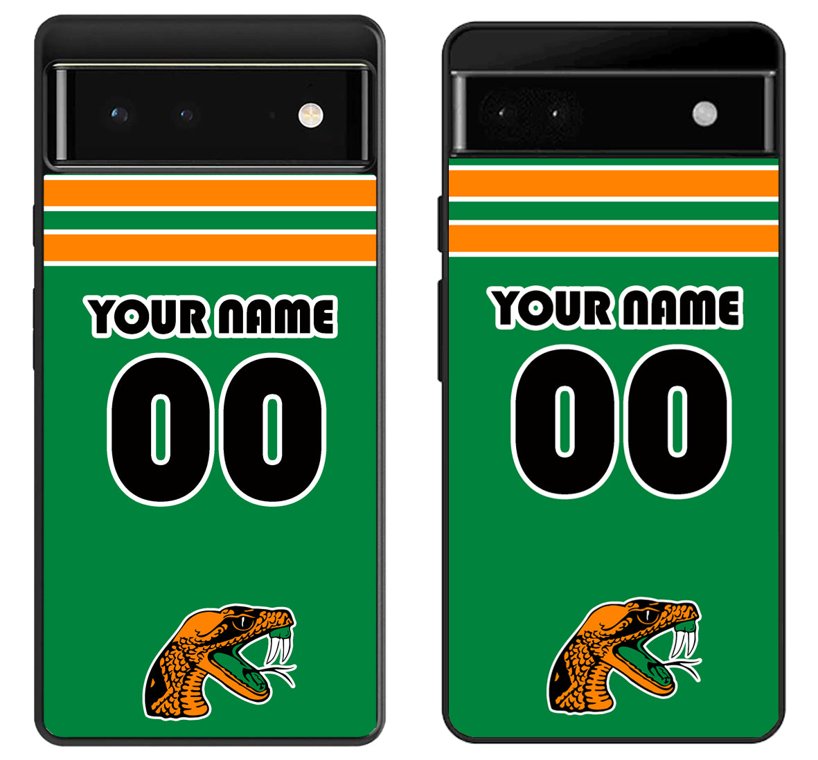 Custom Personalized Florida A&M Rattlers Google Pixel 6 | 6A | 6 Pro Case