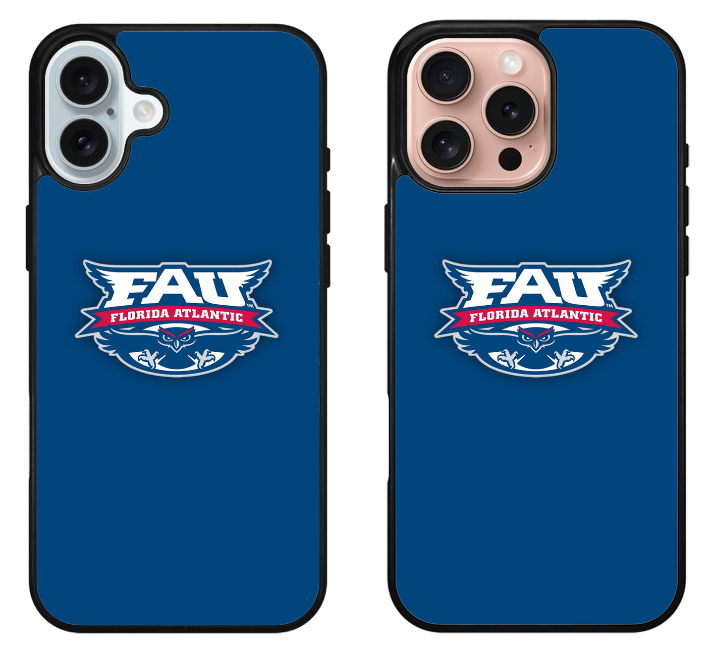 Florida Atlantic Owls Logo iPhone 16 | 16 Plus | 16 Pro | 16 Pro Max Case