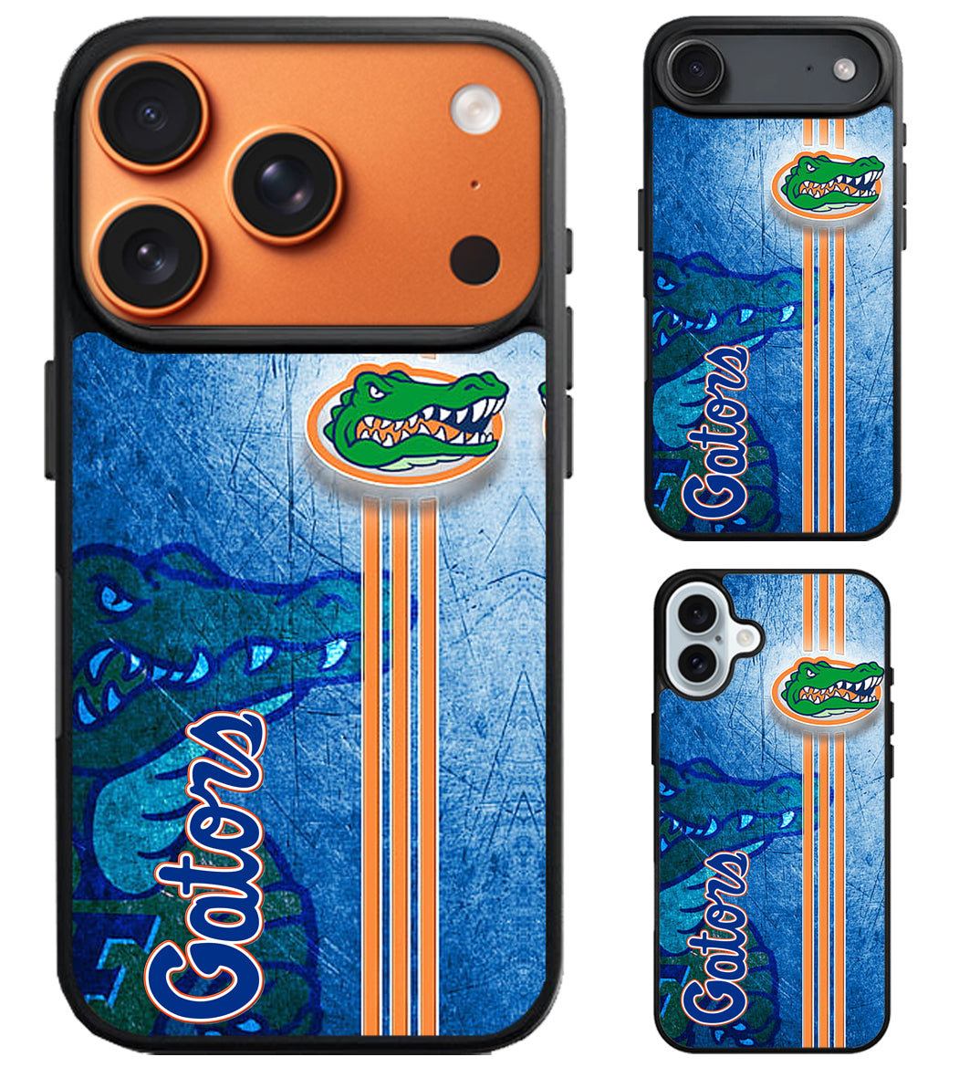 Florida Gators Background iPhone Air | iPhone 17 | 17 Pro | 17 Pro Max Case