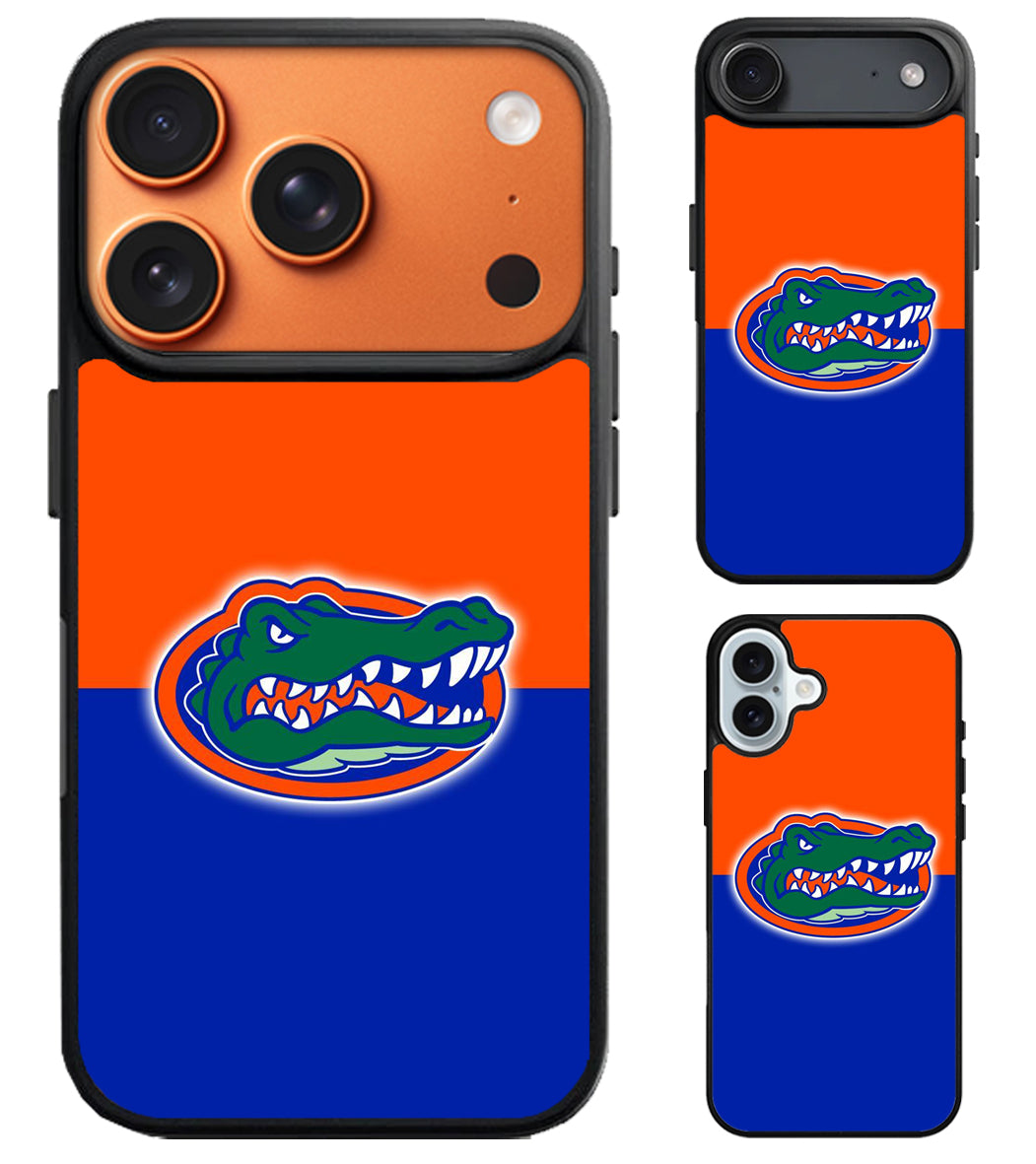 Florida Gators Logo Orange Blue iPhone Air | iPhone 17 | 17 Pro | 17 Pro Max Case