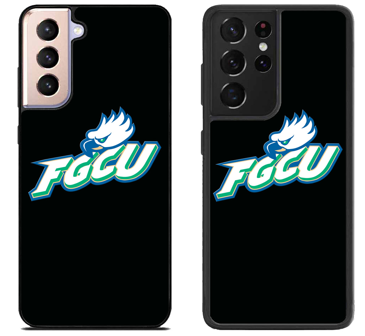 Florida Gulf Coast Eagles Black Samsung Galaxy S21 | S21 FE | S21+ | S21 Ultra Case